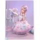 Mademoiselle Pearl Sanrio Little Twin Stars Apron Blouse Top Skirt Set and OPs(Reservation/Full Payment Without Shipping)